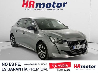 Usado Peugeot 208 Active 101 CV (74 kW) 2023 Gris Utilitario