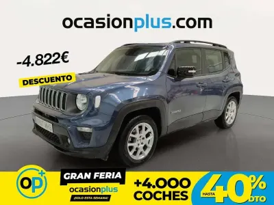 Usado Jeep Renegade Limited 129 CV (94 kW) 2023 Azul SUV