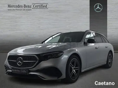 Usado Mercedes E220 197 CV (144 kW) 2025 Gris / plata Familiar