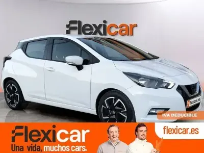Usado Nissan Micra Acenta 92 CV (67 kW) 2021 Blanco Utilitario
