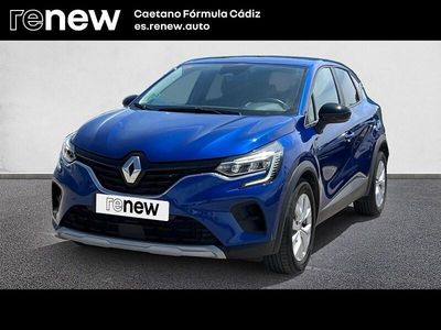 Usado Renault Captur Intens 90 CV (66 kW) 2021 Azul SUV
