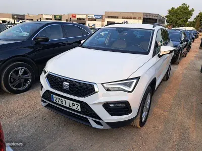Usado Seat Ateca Style 116 CV (85 kW) 2021 Blanco SUV