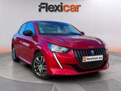 Usado Peugeot 208 Active 102 CV (75 kW) 2022 Rojo Utilitario
