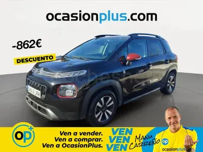Usado Citroën C3 Aircross PureTech 110 CV (80 kW) 2020 Negro SUV