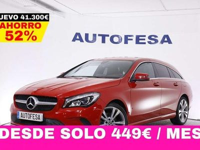 Rojo Usado 2018 Mercedes CLA250 Shooting Brake Urban Familiar | 19.250 €