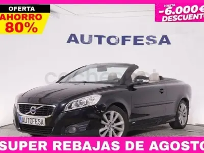 Usado Volvo C70 Momentum 136 CV (100 kW) 2010 Negro Descapotable