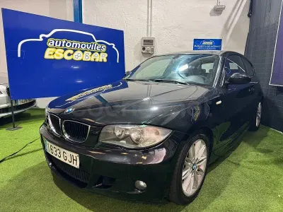 Usado BMW 118 143 CV (105 kW) 2008 Negro Utilitario