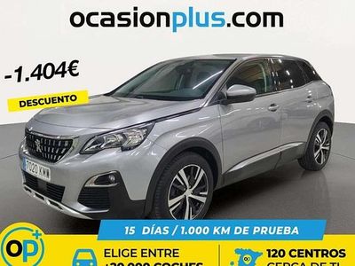 Usado Peugeot 3008 Allure 131 CV (96 kW) 2018 Gris SUV