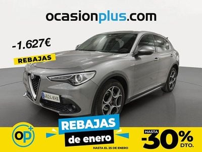 Gris Usado 2018 Alfa Romeo Stelvio Super SUV | 17.900 € (Super precio)