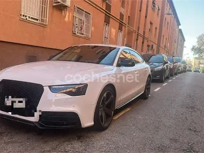 Usado Audi A5 Sportback S-Line 190 CV (139 kW) 2016 Blanco Utilitario