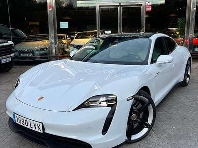 Usado Porsche Taycan 300 kW (408 CV) 2021 Blanco Coupe