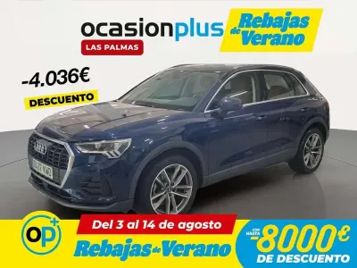 Usado Audi Q3 Advanced 150 CV (110 kW) 2019 Azul SUV