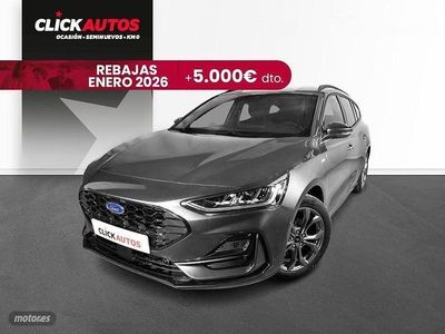 Gris Usado 2024 Ford Focus ST-Line Familiar | 22.350 € (Un poco caro)