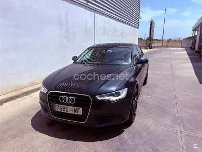 Usado Audi A6 177 CV (130 kW) 2014 Azul Berlina