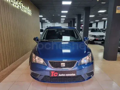 Usado Seat Ibiza Style 90 CV (66 kW) 2016 Azul Berlina