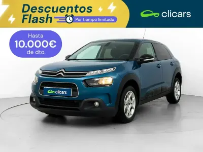 Usado Citroën C4 Cactus Feel 110 CV (80 kW) 2019 Azul Utilitario