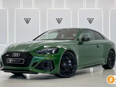 Usado Audi RS5 450 CV (330 kW) 2021 Verde Coupe