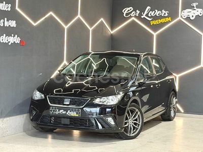 Usado Seat Ibiza Reference 80 CV (58 kW) 2019 Negro Berlina