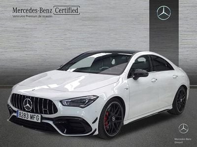 Usado Mercedes CLA45 AMG AMG line 422 CV (310 kW) 2023 Blanco Berlina