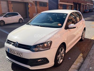 Usado VW Polo R-line 90 CV (66 kW) 2014 Blanco Berlina