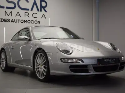 Usado Porsche 911 Carrera S 355 CV (261 kW) 2007 Gris / plata Coupe