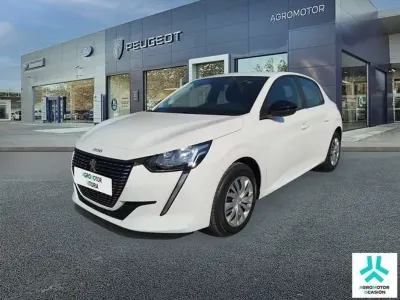 Usado Peugeot 208 Active 101 CV (74 kW) 2022 Blanco Utilitario