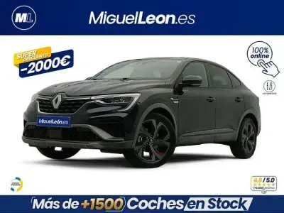 Usado Renault Arkana RS Line 145 CV (106 kW) 2021 Negro SUV