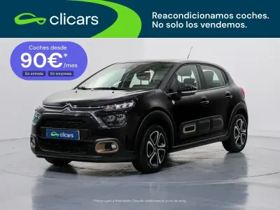 Usado Citroën C3 PureTech 83 CV (61 kW) 2023 Negro Utilitario