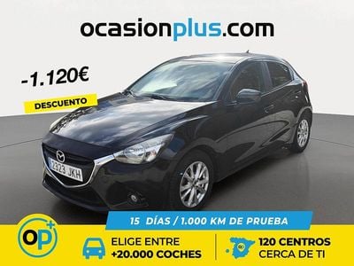 Negro Usado 2015 Mazda 2 Style+ Utilitario | 11.250 € (Precio justo)