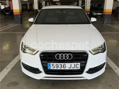 Usado Audi A3 S-Line 110 CV (80 kW) 2015 Blanco Berlina