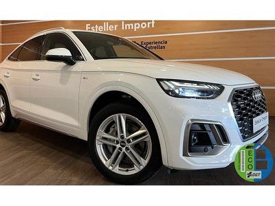 Usado Audi Q5 S-Line 204 CV (150 kW) 2021 Blanco SUV