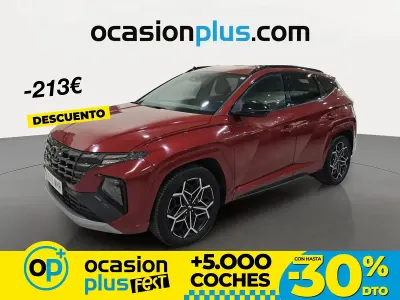 Usado Hyundai Tucson N Line 150 CV (110 kW) 2023 Rojo SUV