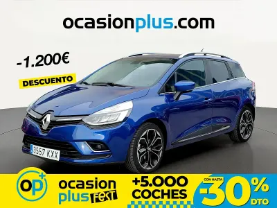 Usado Renault Clio GrandTour Zen 90 CV (66 kW) 2019 Azul Familiar