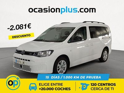 Blanco Usado 2022 VW Caddy Maxi Monovolumen | 22.900 € (Precio justo)