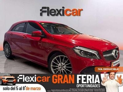 Usado Mercedes A200 139 CV (102 kW) 2018 Rojo Utilitario