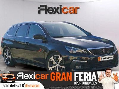 Usado Peugeot 308 SW GT 180 CV (132 kW) 2018 Azul Familiar