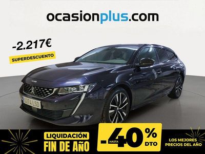 Azul Usado 2021 Peugeot 508 GT Familiar | 19.550 € (Precio justo)