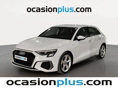Usado Audi A3 S-Line 150 CV (110 kW) 2023 Blanco Berlina
