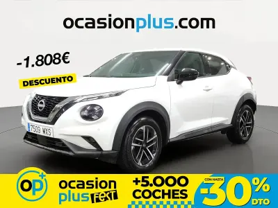 Käytetty Nissan Juke N-Connecta 114 HP (83 kW) 2025 Valkoinen Katumaasturi