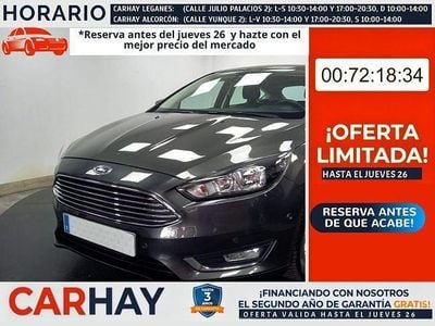 Usado Ford Focus Titanium 126 CV (92 kW) 2018 Gris Berlina