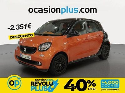 Usado Smart ForFour Passion 71 CV (52 kW) 2016 Naranja Utilitario