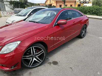 Usado Mercedes E350 Elegance 231 CV (169 kW) 2009 Rojo Coupe