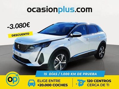 Usado Peugeot 3008 S 130 CV (95 kW) 2021 Blanco Recogida