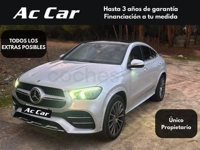 Usado Mercedes GLE350 272 CV (200 kW) 2022 Gris / plata Coupe