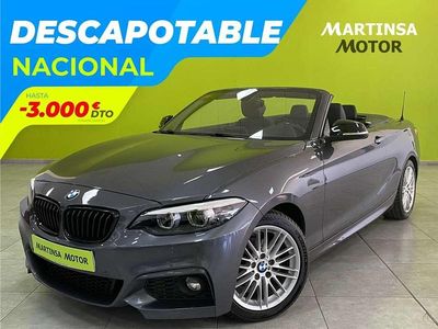 Gris Usado 2019 BMW 218 Sport Line Descapotable | 21.300 € (Super precio)