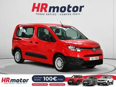 Usado Toyota Proace City City 131 CV (96 kW) 2023 Rojo Monovolumen