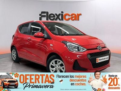 Usado Hyundai i10 GO! 66 CV (48 kW) 2019 Rojo Utilitario