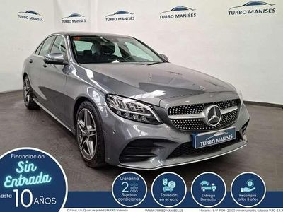 Usado Mercedes C200 184 CV (135 kW) 2019 Gris Berlina