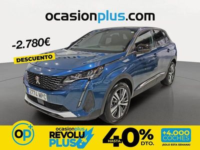 Usado Peugeot 3008 Allure 130 CV (95 kW) 2024 Azul SUV