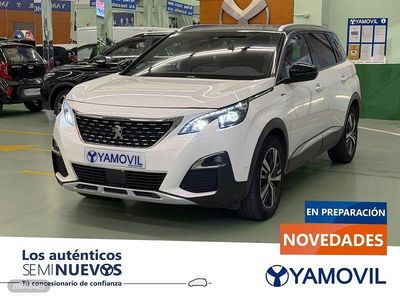 Blanco Usado 2020 Peugeot 5008 GT-line SUV | 20.950 € (Precio justo)